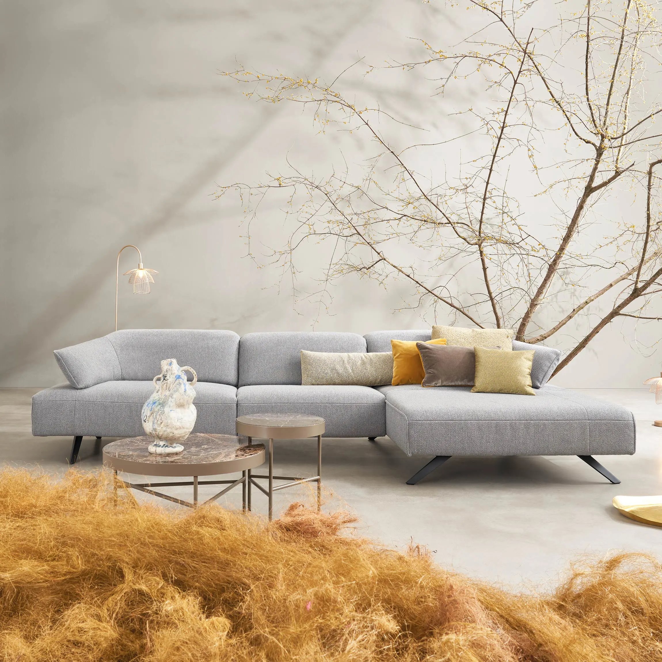Modulares Sofa im Raum